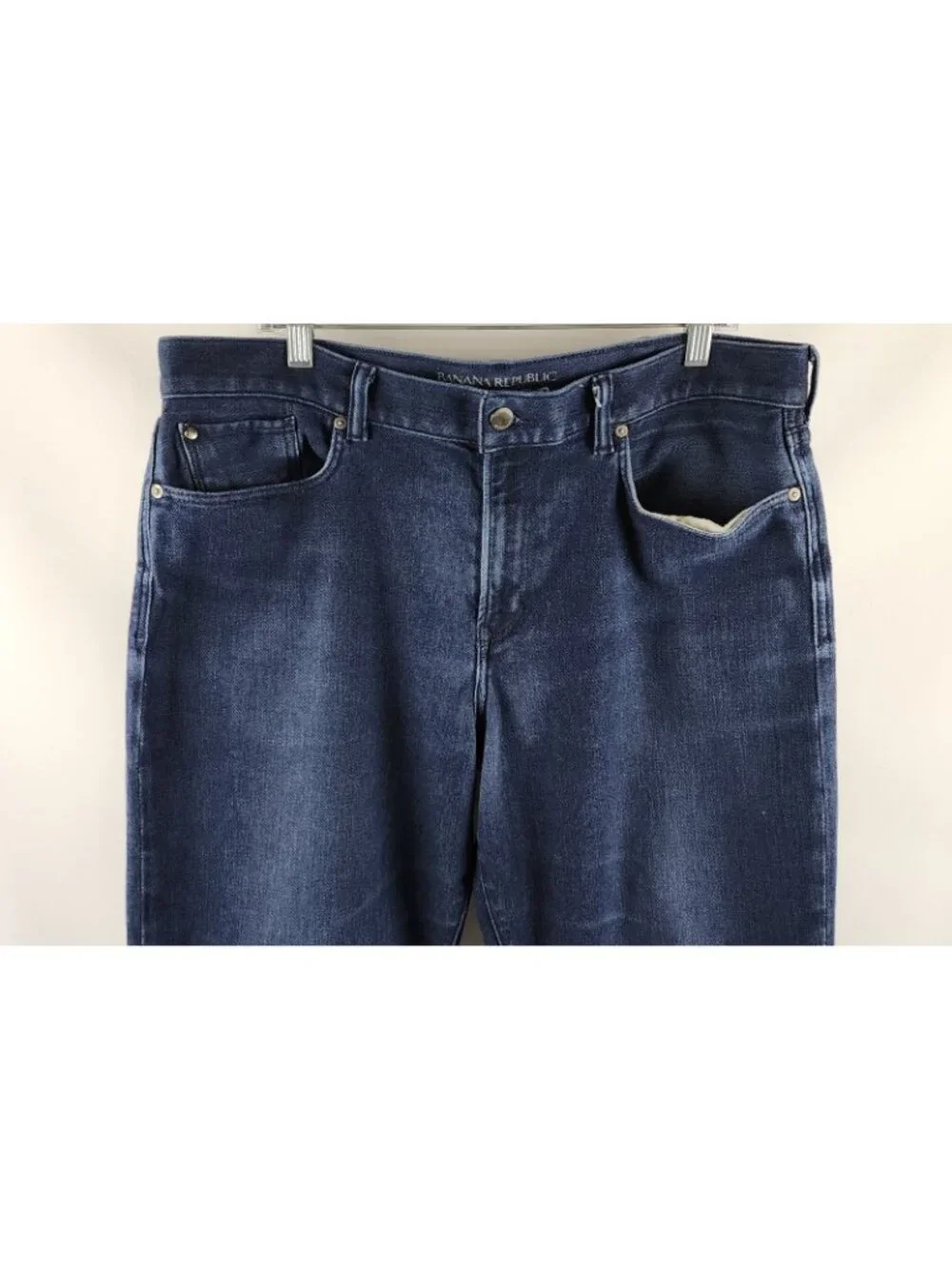 Banana Republic Jeans Mens 38x31 Blue The Traveler Slim Fit Denim